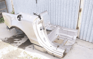 Błotnik prawy cwiartka mercedes sl R230 kolor 723 5