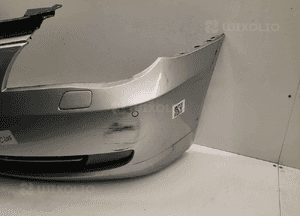 Zderzak przód przedni bmw E60 E61 seria 5 lift fl titansilber srebrny pdc czujniki spryskiwacze lamp xenon halogeny 4
