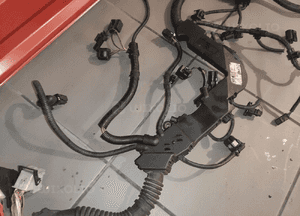 BMW 3.0D N57 F01 OKABLOWANIE INSTALACJA WIĄZKA SILNIKA 8506017 KPL ORYG 3