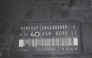 Skrzynka USM sterownik RENAULT MEGANE III  284B60008R-E 2