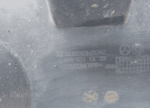 Mercedes ml gl gle W166 nadkole prawe przód przednie A1668841222 3
