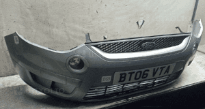 Zderzak przód przedni do ford s-max smax 76 srebrna halogeny 2
