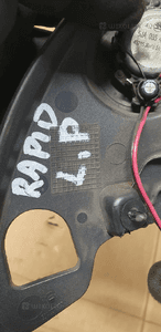 Głośnik drzwi osłona lusterka lewa Skoda Rapid 5JA837973B 7