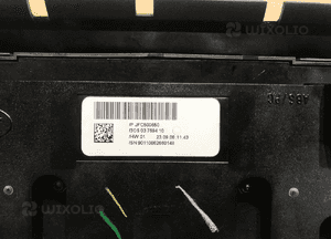 Panel podgrzewanie foteli tylnych JFC500650 RANGE ROVER L322 LM LIFT 2006-2009 3