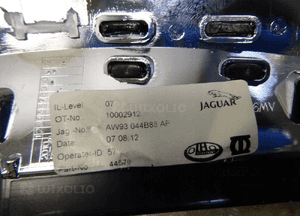 Jaguar xj xjl X351 ramka konsoli radia nawigacji 16