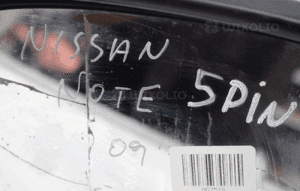 Lusterko lewe NISSAN NOTE '09 5PIN wersja europejska 4