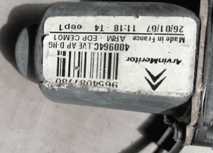 Podnośnik szyby lewy prawy przód Citroen C4 Grand Picasso I 9654087780 4