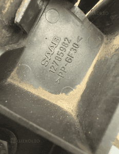 Blotnik przod przedni prawy saab 93 9-3 ii 2 2002- idealny blacharsko 4