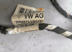 Wiązka drzwi lewa lewy przód Porsche Cayenne II 7P5971161 2