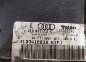AUDI Q7 4L Lampa przednia Xenon L - 15138 8