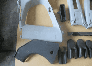 Wnętrze plastiki środek honda jazz iii 3 08- 5