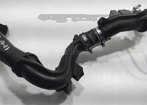 Przewód rura intercoolera citroen C5 iii X7 2.0 hdi 9675758280 12-17 lift 4
