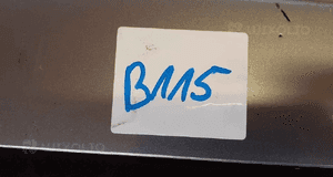 ^ ZDERZAK TYŁ TYLNY MAZDA 6 GH 2 II Gen. BŁĘKITNY KOMBI PDC CZUJNIKI 2