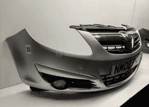 Zderzak przód przedni opel corsa d Z157 srebrny halogeny 5