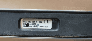 Relingi dachowe reling prawy lewy chrom Audi A4 B8 Kombi 8K9860021A 8K9860022A 5
