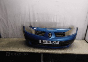 Zderzak przód przedni do renault megane ii 2 TEI45 niebieski halogeny 1