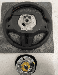 BMW F40 G20 G21 G22 G23 KIEROWNICA MULTIFUNKCYJNA NIEBIESKO CZEROWNA NIĆ 9