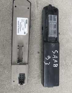 Saab 9-3 panel przycisk opuszczania szyby 12760459 1