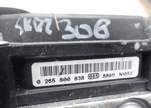 Pompa sterownik abs peugeot 308 0265800838 radom 3