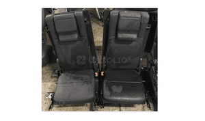 Siedzenia skórzane czarne komplet LAND ROVER DISCOVERY 3 III 7