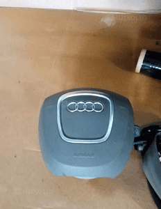 Konsola poduszki pasy AIRBAG  sensor zestaw naprawczy Audi A6 C6 Szara 6