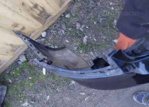 Audi A4 B8 lift kombi zderzak tylny tył pod pdc 8K0807521H 10