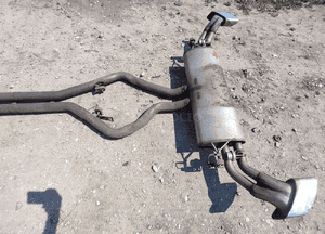 Bmw X6 E71 4.4 V8 N63 rura wydechowa tłumik końcowy środkowy wydech 7577840 4