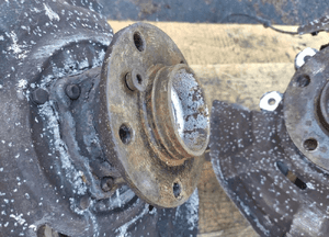 BMW 5 F10 3.0D ZWROTNICA PIASTA WAHACZ PRAWY LEWY TYŁ ZDROWE ORYG 4