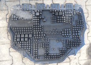 Seat Ibiza VW Polo Skoda Fabia  osłona pod silnik 6Q0825237AB 2