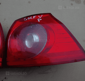 Vw golf v 5 lewa prawa tył lampa w błotnik wysyłka! 3
