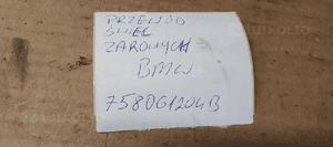 Instalacja wiązka świec żarowych BMW X3 2.0D 758061204B 7811163 6