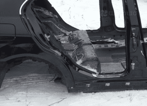 Mercedes W204 sedan próg słupek prawa strona k.l C040 5