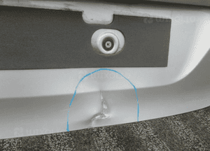 Klapa bagażnika ford fiesta MK7 lift 6C 3D 2012-2017 7