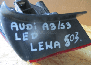 Lampa lewa tył tylna w błotnik audi A3 8V 8V3945095B 5