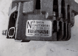 Mazda 6 iii gj 2.2D alternator 150A SH1N A2TX9181 5
