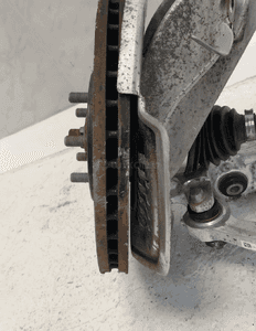 JAGUAR I-PACE X590 ZWROTNICA PRAWY PRZÓD PRZEDNIA WAHACZ BANAN TARCZA HAMULCOWA PÓŁOŚ KOMPLET ORYGINAŁ 13