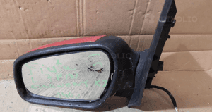 Lusterko lewe 7 pin ford fiesta vi K2 czerwony 1