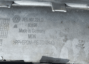 Vw T6 multivan 7E5 zderzak przedni 15- 6