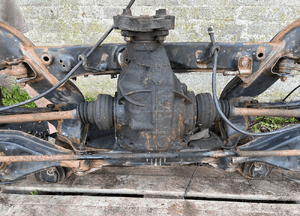 MERCEDES CLK W209 3.0CDI WÓZEK TYLNY MOST ZDROWY 9