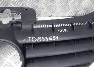 Vw touran 1TO grill atrapa zderzaka 1T0853651 radom 3