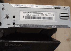 Radio RCD210 Volkswagen 1K0057156AX 1K0035156AX 3