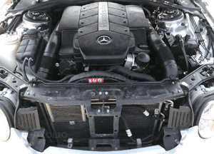 Maska Zderzak Reflektory Błotniki Wzmocnienie Belka Pas Przedni Lampy Mercedes CL500 CL600 W215 C215 Przyszowice 35