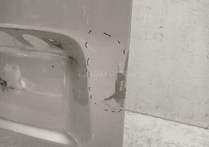 DRZWI LEWE TYLNE LEWY TYŁ VW CADDY 2K 03- 2