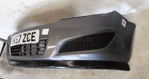 Zderzak przód przedni opel astra h 3 iii Z163 szary lift fl 2