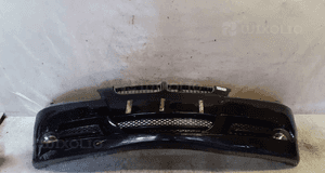 Zderzak przód przedni do bmw E90 E91 halogeny schwarz ii 2 czarny 1