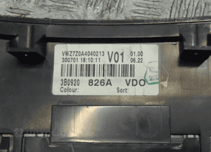 VW PASSAT B5 LIFT 00-05r 1.9TDI ZEGARY LICZNIK 3B0920826A 2