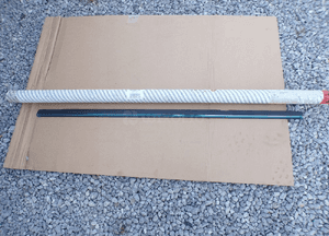 Listwa uszczelka drzwi tylnych lewych chrom fiat bravo ii 51826204 oryginał 1
