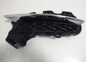 Jaguar xj X351 kratka wlot zderzaka przód przednia lewa chrom 3