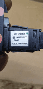 Przełącznik włącznik świateł awaryjnych Citroen C5 III 96617400KR 4