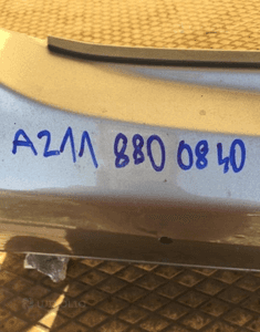 MERCEDES E 211 LIFT zderzak przód kratka halogen 4
